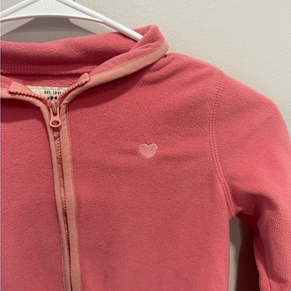 OshKosh B'gosh Coral Kids Fleece Hoodie size 6/6x